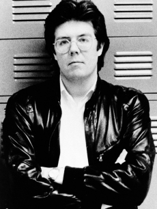 Director John Hughes photographed in 1984