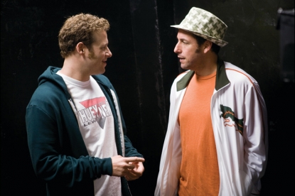 Seth Rogen and Adam Sandler in “Funny People”
